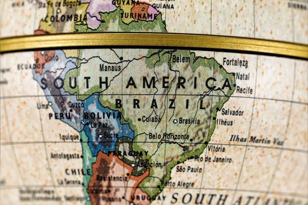 South America Map