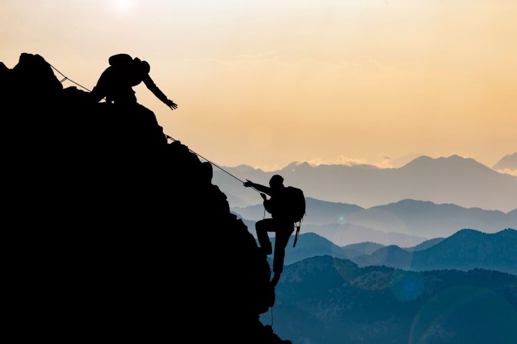 extreme holiday with friends